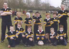 Kay Wilson, top left, with the Old Cats Minis.