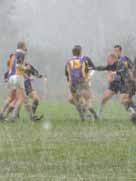 Fun in the snow at the 48th Easter 7s held on 11th April 2009